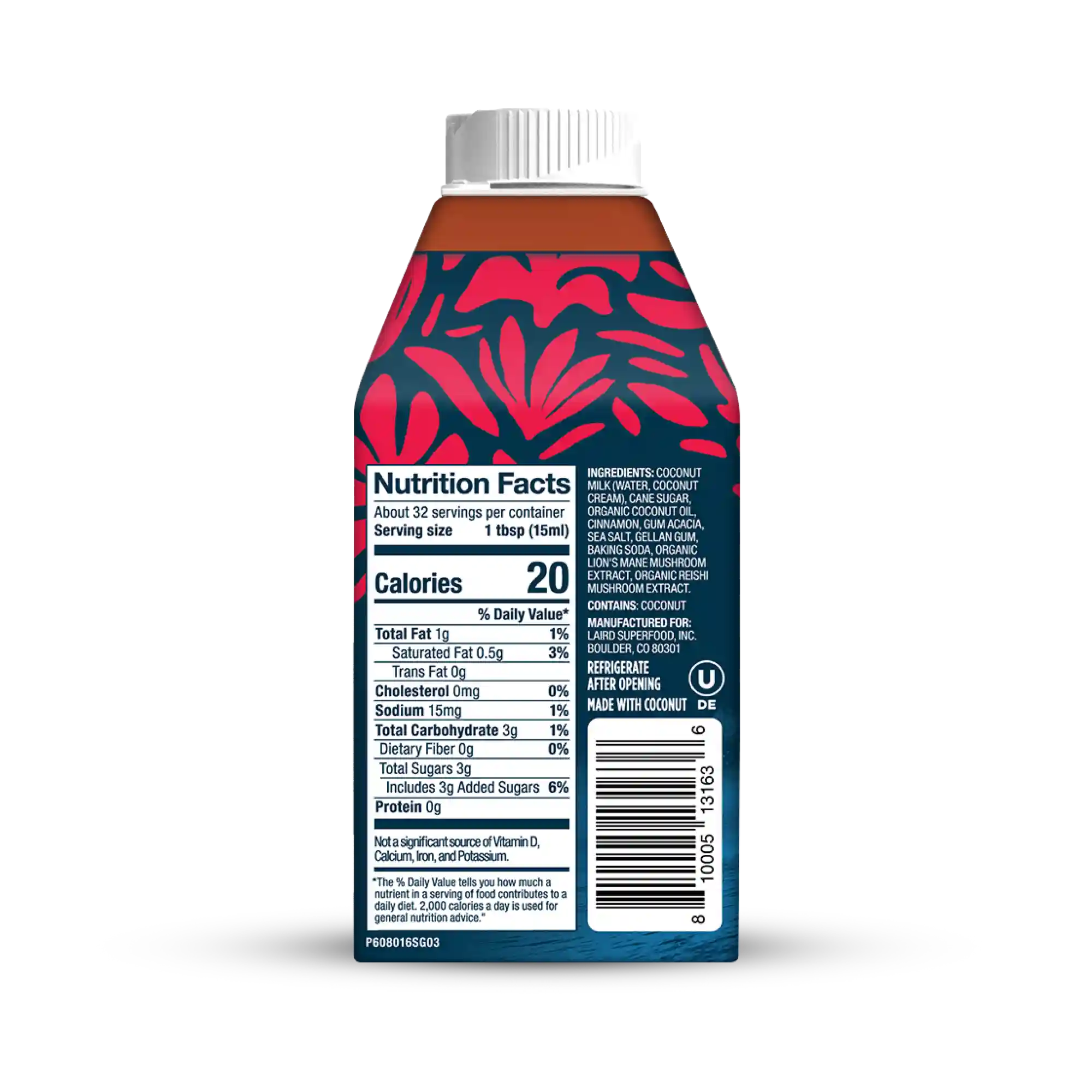 Cinnamon Liquid Superfood Creamer with Adaptogens