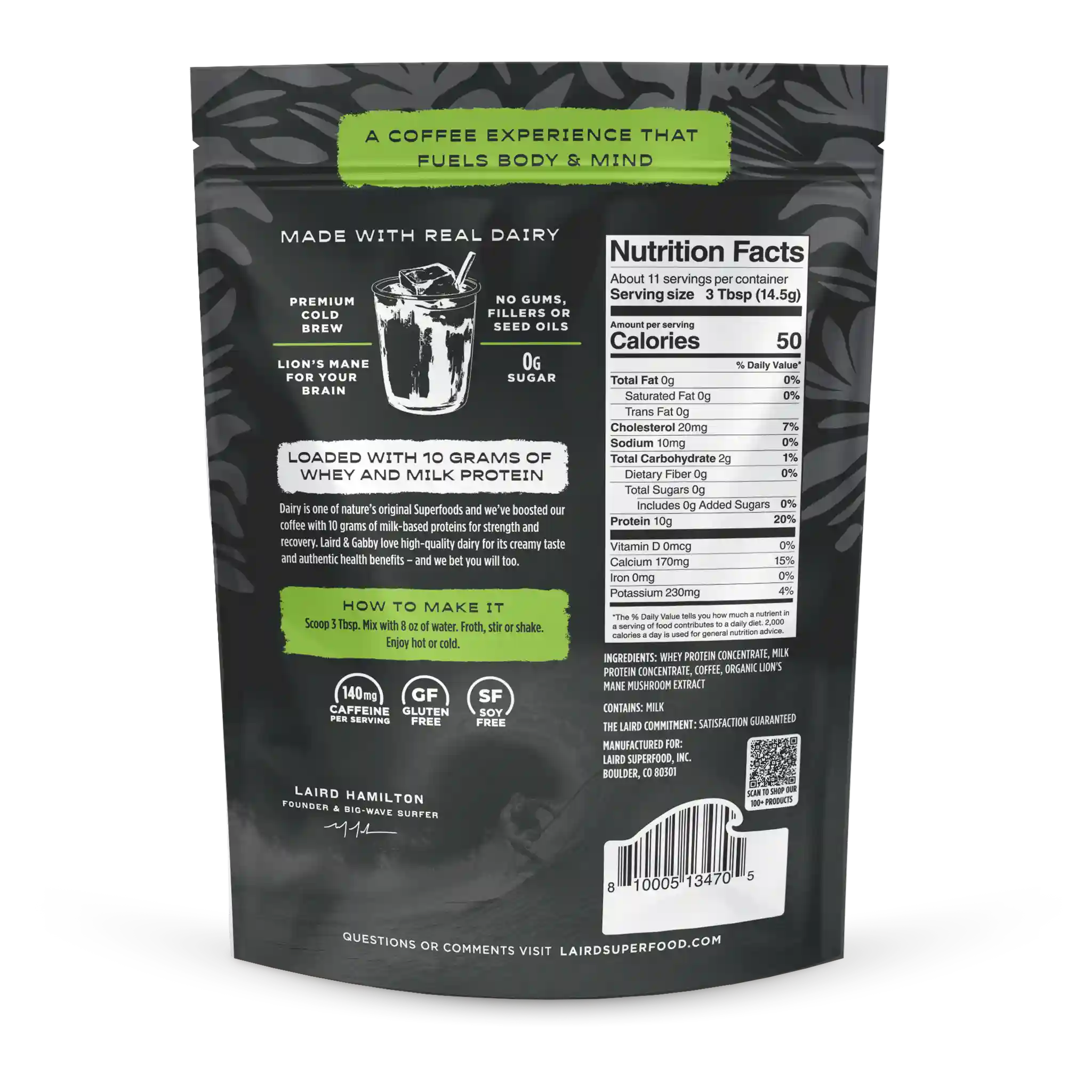 Unsweetened Protein Coffee 5.3oz