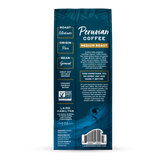 Organic Peruvian Medium Roast Ground Coffee