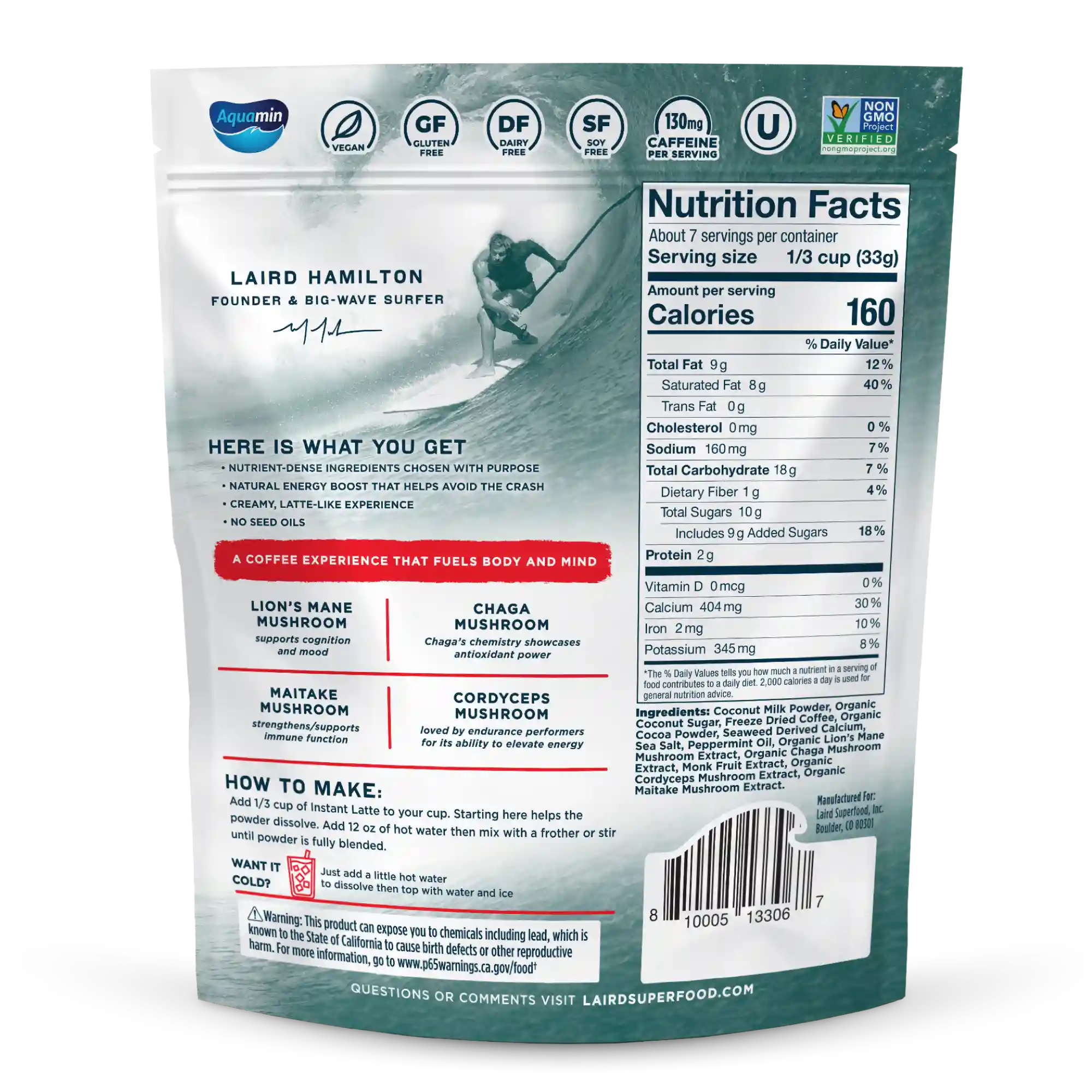 Peppermint Mocha Instant Latte with Adaptogens